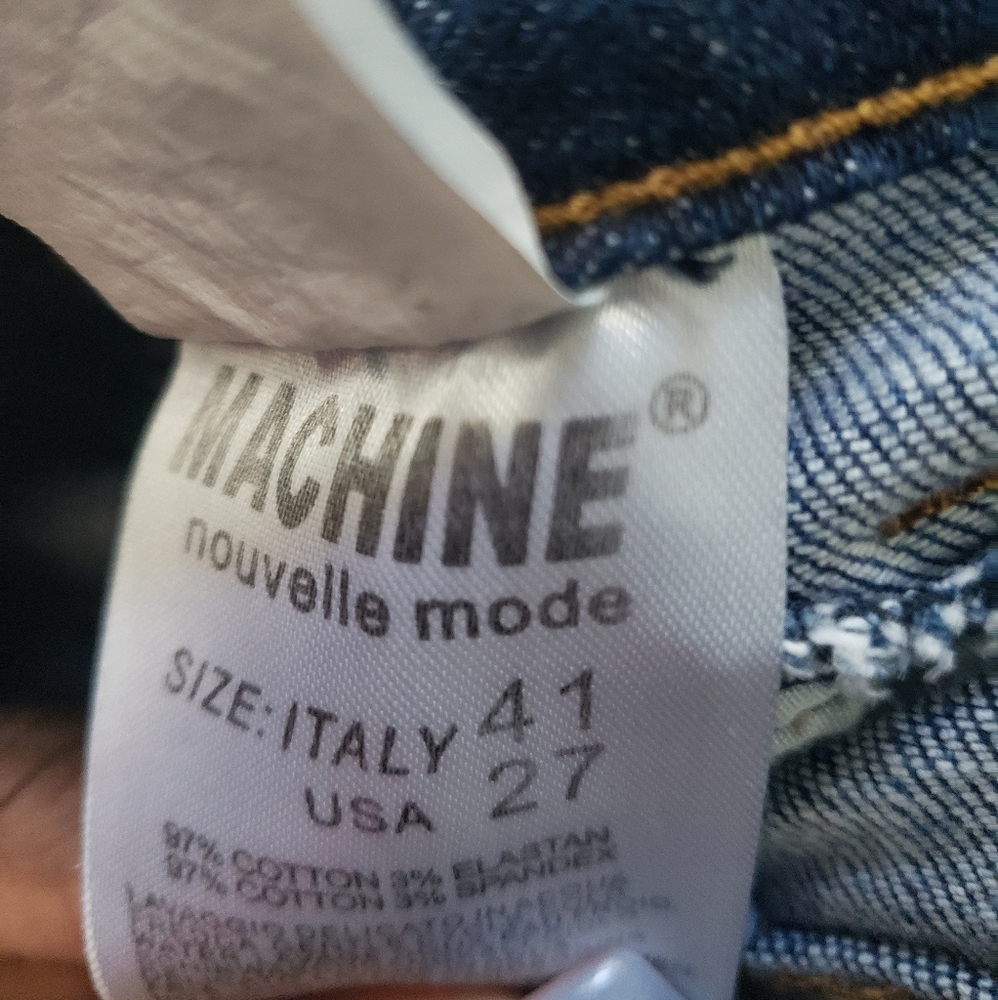 Distressed Acid Wash Skinny Jeans - Picture 3 of 5